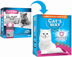 Cat's Way Box PREMIUM Baby Powder